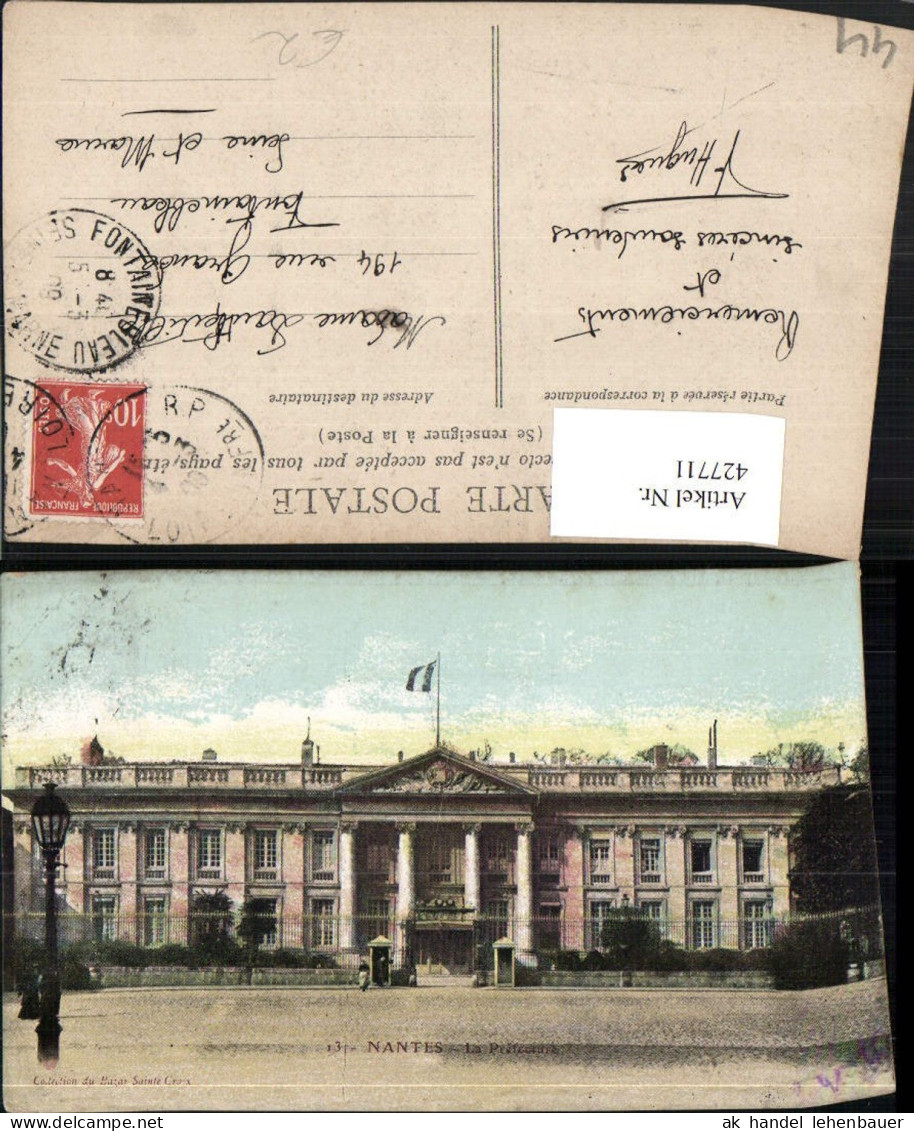 427711,Pays de la Loire Loire-Atlantique Nantes La Prefecture Gebäude