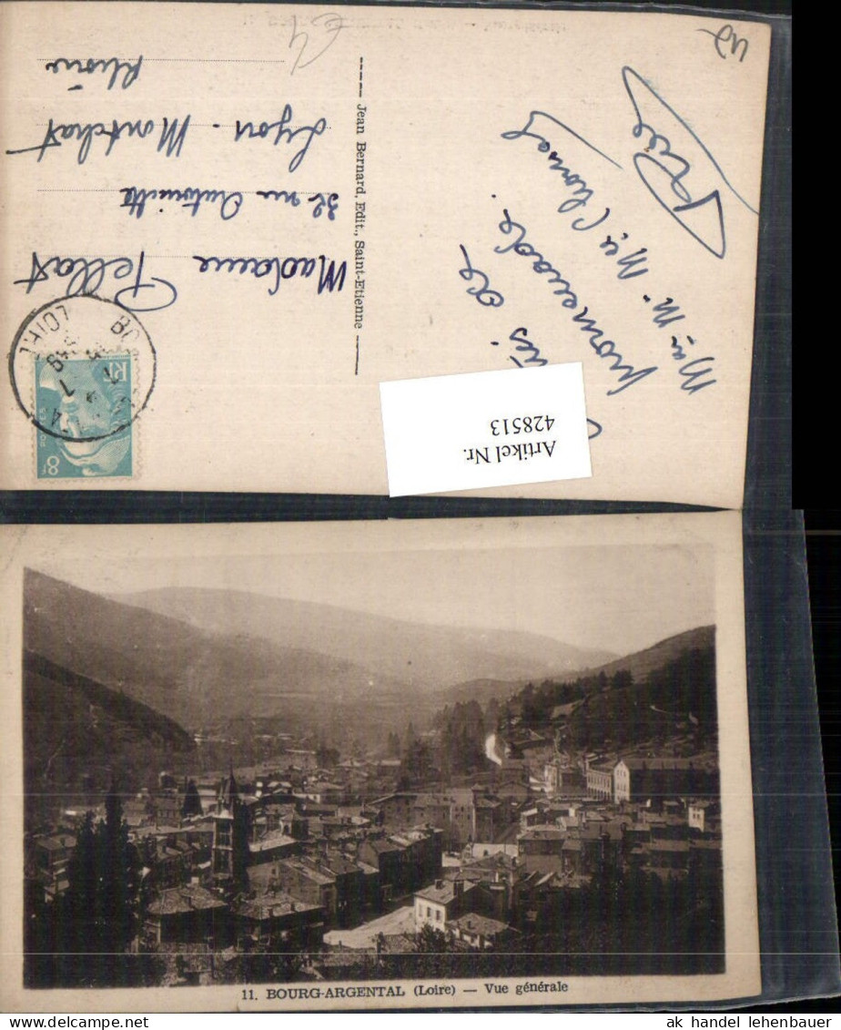 428513,Rhone-Alpes Loire Bourg-Argental Vue generale Totale