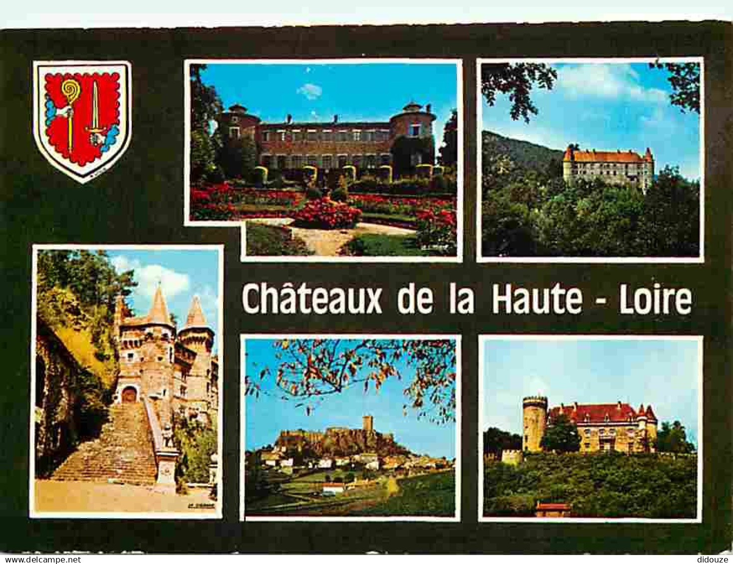 43 - Haute Loire - Chateaux de la Haute Loire - Multivues - Blasons - CPM - Voir Scans Recto-Verso