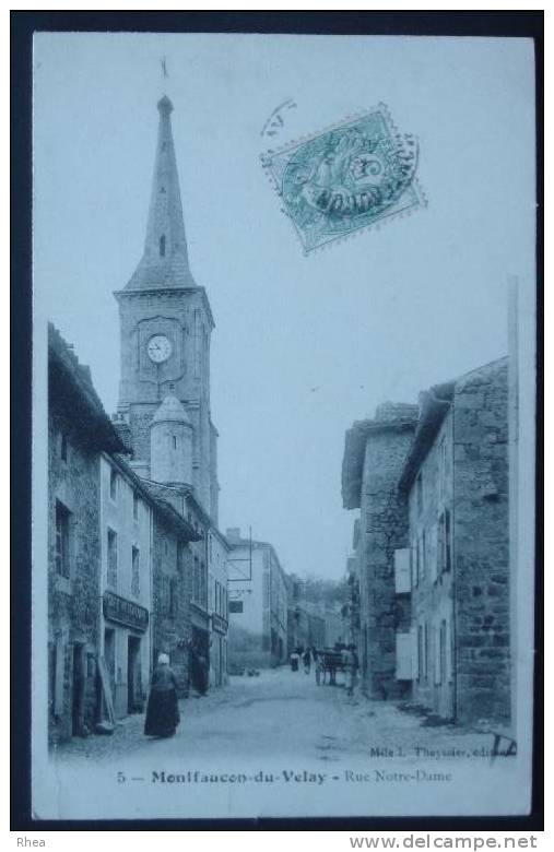 43 Montfaucon-en-Velay eglise    D43D  K43141K  C43141C RH056435