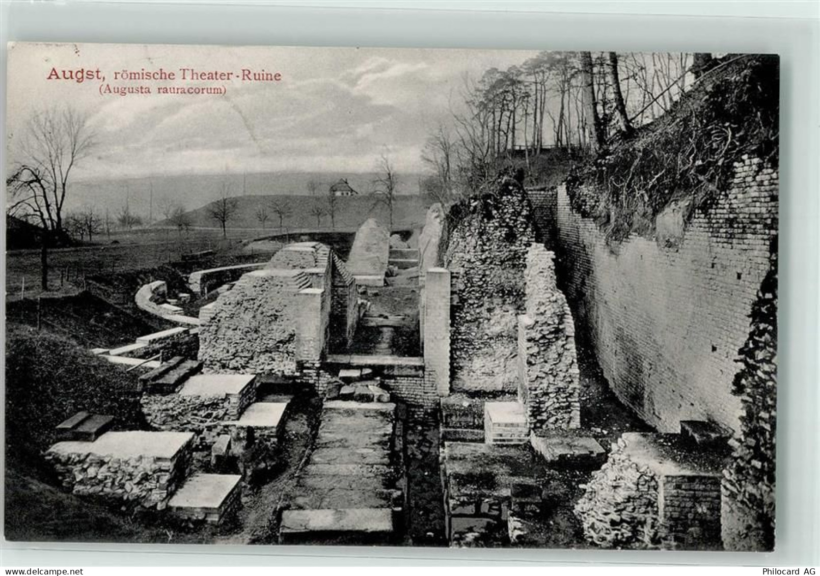 4302 Augst BL 1906 - Römische Theater Ruine - 39403652