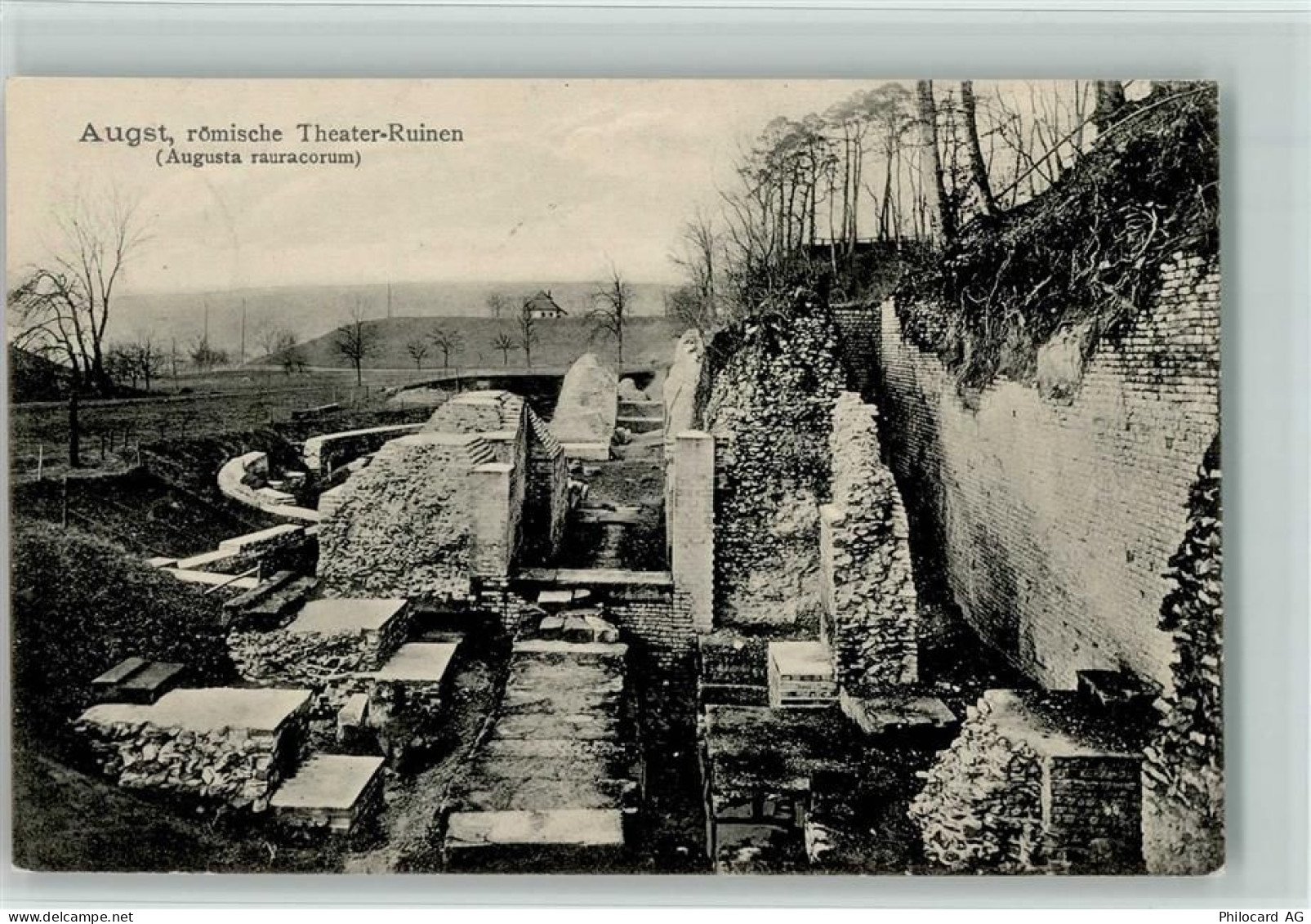 4302 Augst BL 1910 - Römische Theater-Ruinen Augusta rauracorum - 10193752