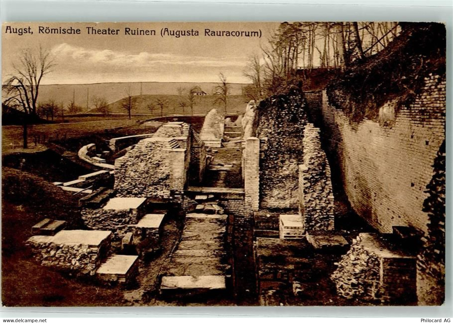 4302 Augst BL 1914 - Römisches Theater Augusta Rauracorum - 10620132