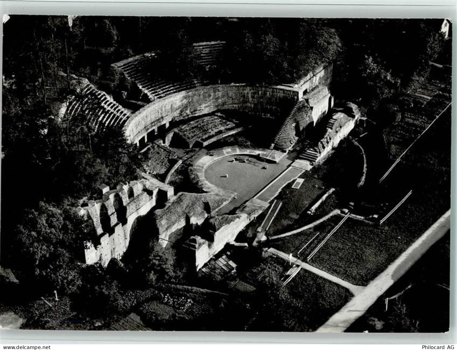 4302 Augst BL - Augusta Raurica Römisches Theater 2. Jh. n. Chr. Amphith... - 11058170