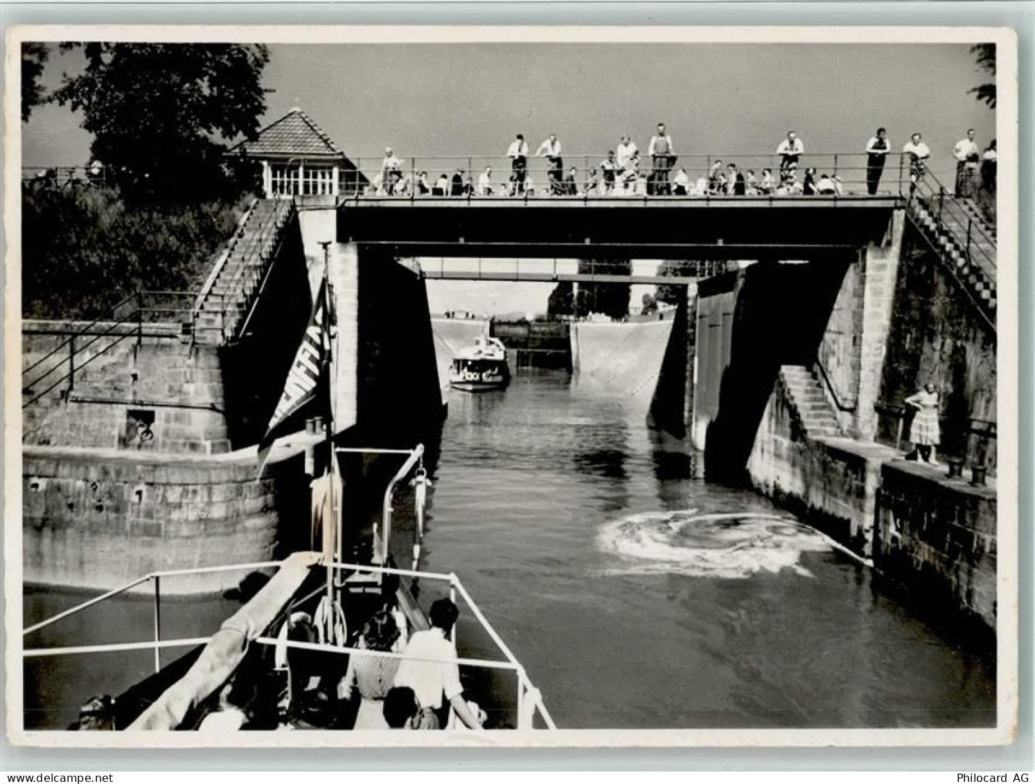 4302 Augst BL - Einfahrt Schiffahrtsschleuse - 13100056