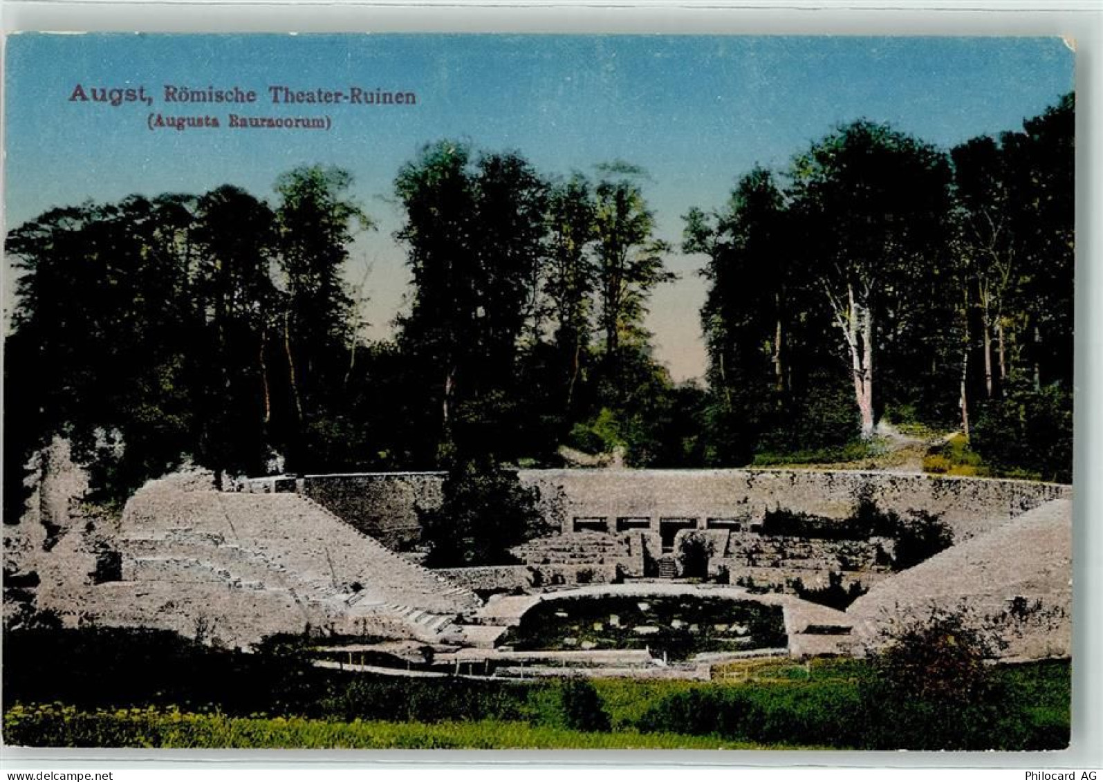 4302 Augst BL - Römische Theater Ruinen - 10622184