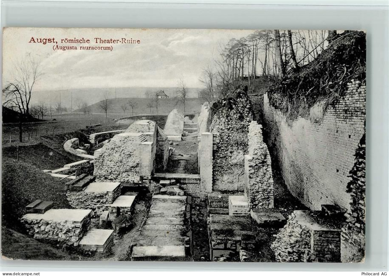 4302 Augst BL - Römische Theaterruine Augusta rauracorum - 10196362