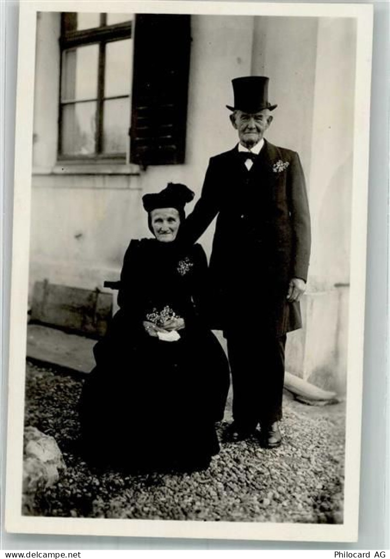 4313 Möhlin 1932 Privatfoto AK Diamantene Hochzeit Familie Bollin Ort ha... - 39983518