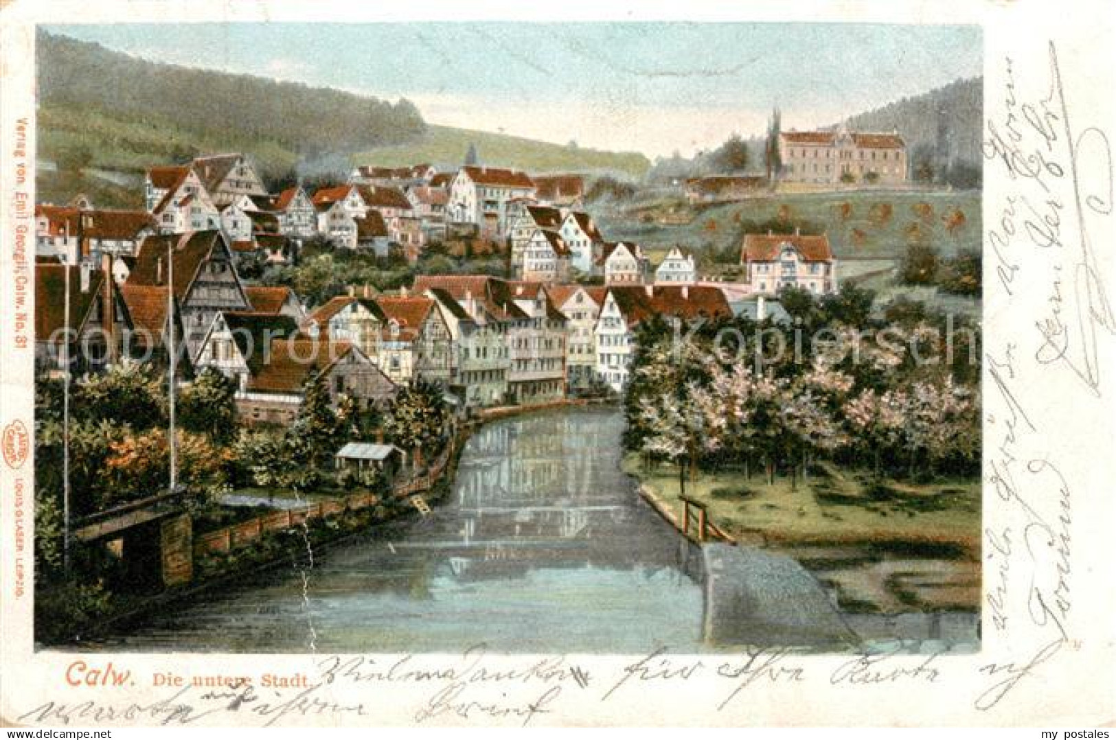 43135957 Calw Die untere Stadt Calw
