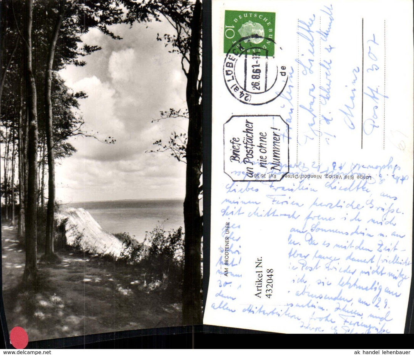 432048,L&uuml;beck Travem&uuml;nde Brodtener Ufer K&uuml;ste