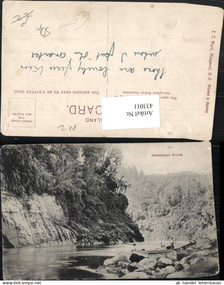433011,New Zealand Neuseeland Wanganui River Fluss
