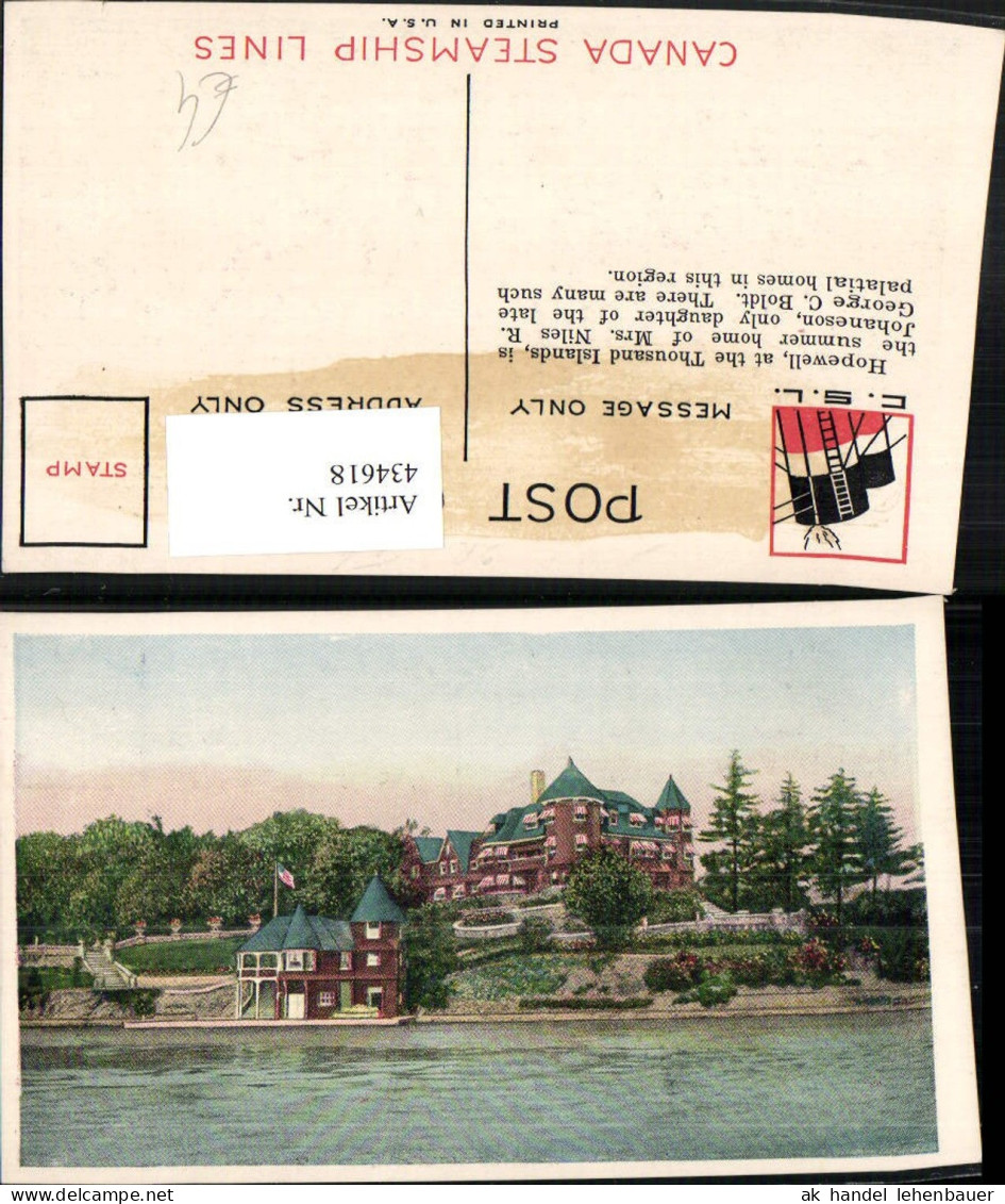 434618,Ontario Thousand Islands Hopewell Gebäude