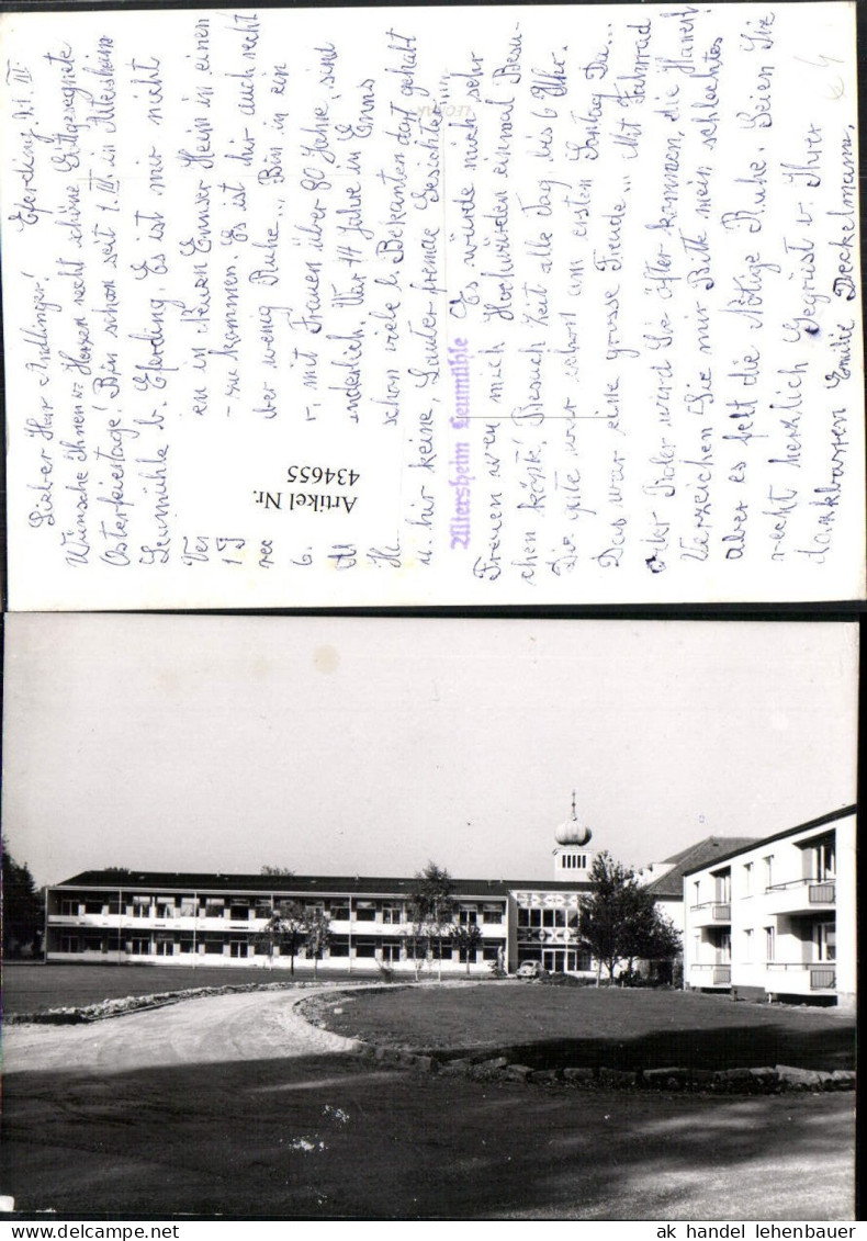 434655,Foto AK Eferding Altersheim Leumühle Gebäude