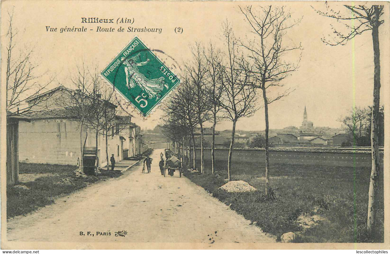 43493 - RILLIEUX LA PAPE - VUE GENERALE / ROUTE DE STRASBOURG