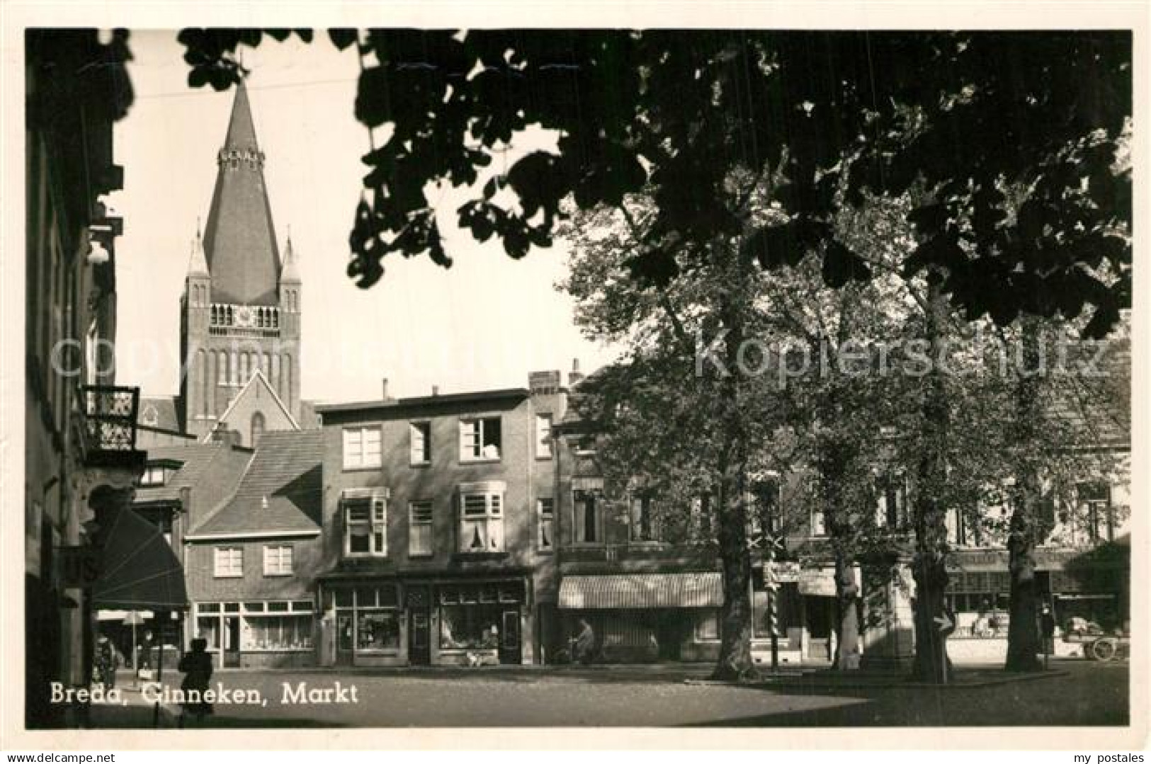 43500932 Breda Noord-Brabant Ginneken Markt