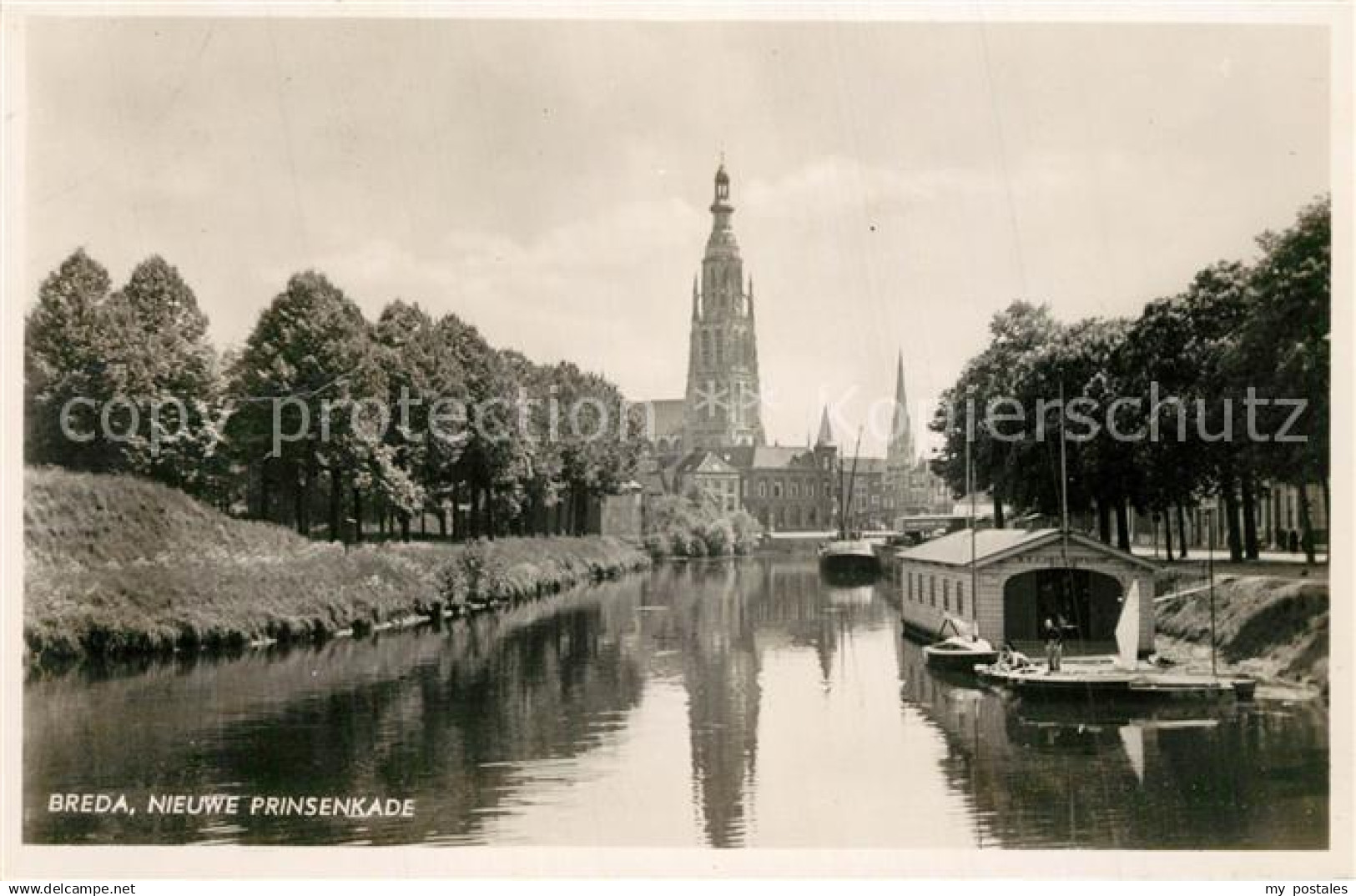 43500935 Breda Noord-Brabant Nieuwe Prinsenkade Kerk