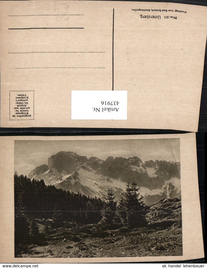 437916,Untersberg b. Gr&ouml;dig Salzburg Bergkulisse