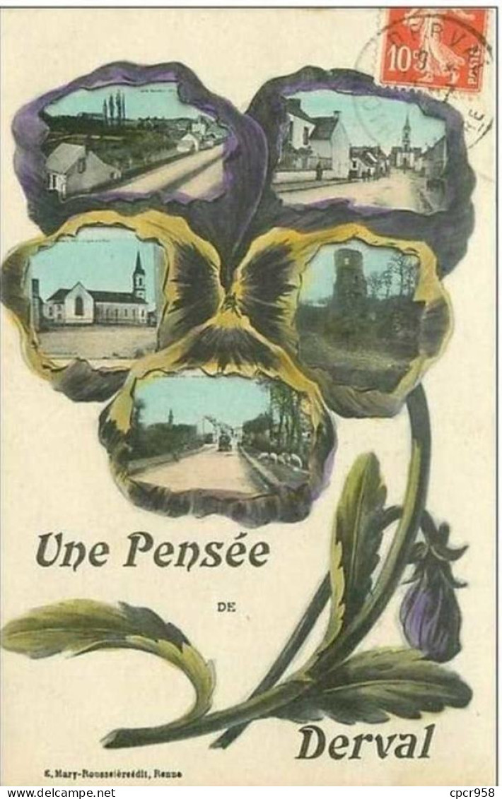 44.DERVAL.UNE PENSEE DE DERVAL