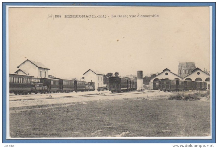 44 - HERBIGNAC --  La Gare ; Vue d'ensemble