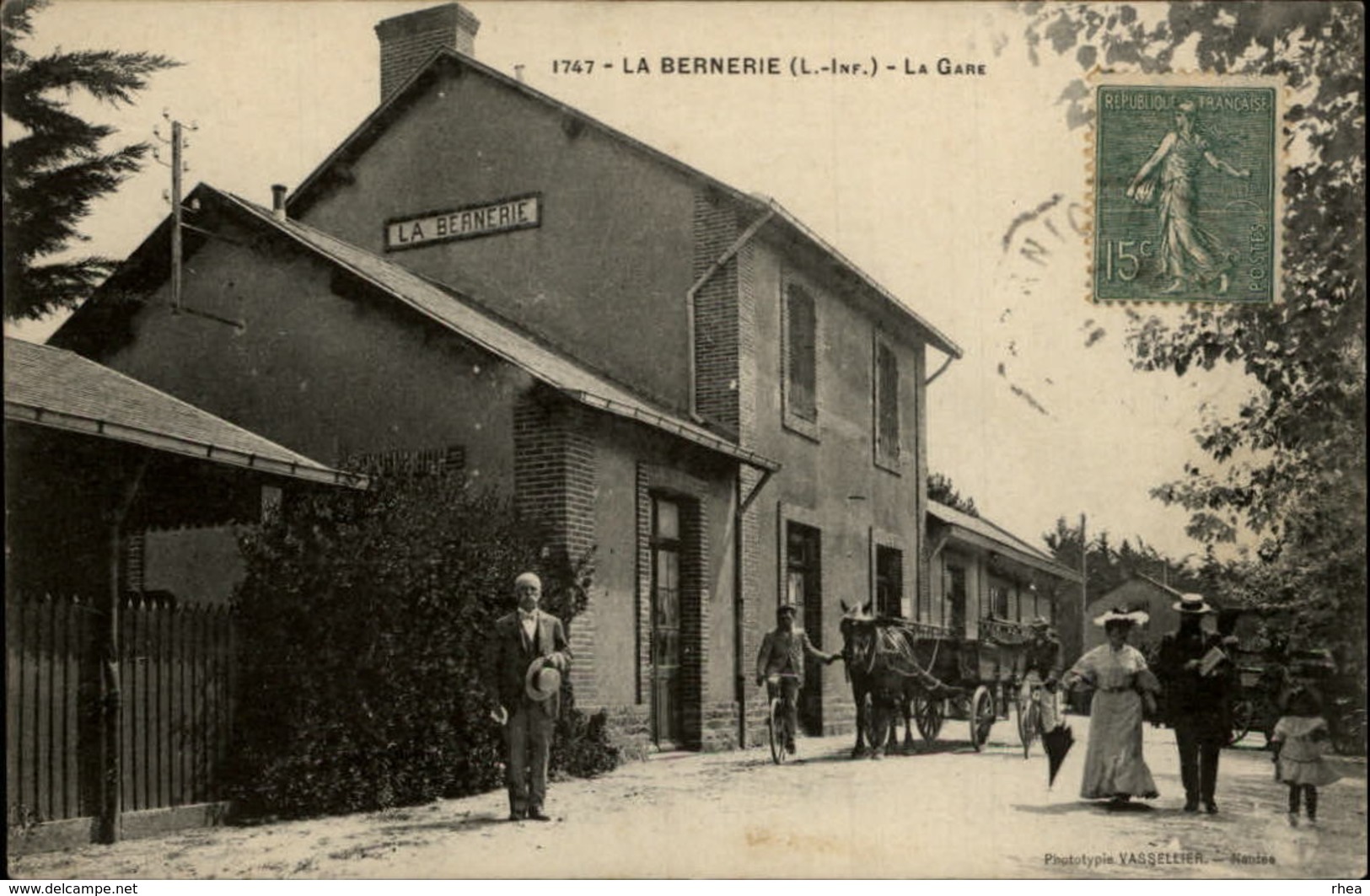 44 - LA BERNERIE-EN-RETZ - gare