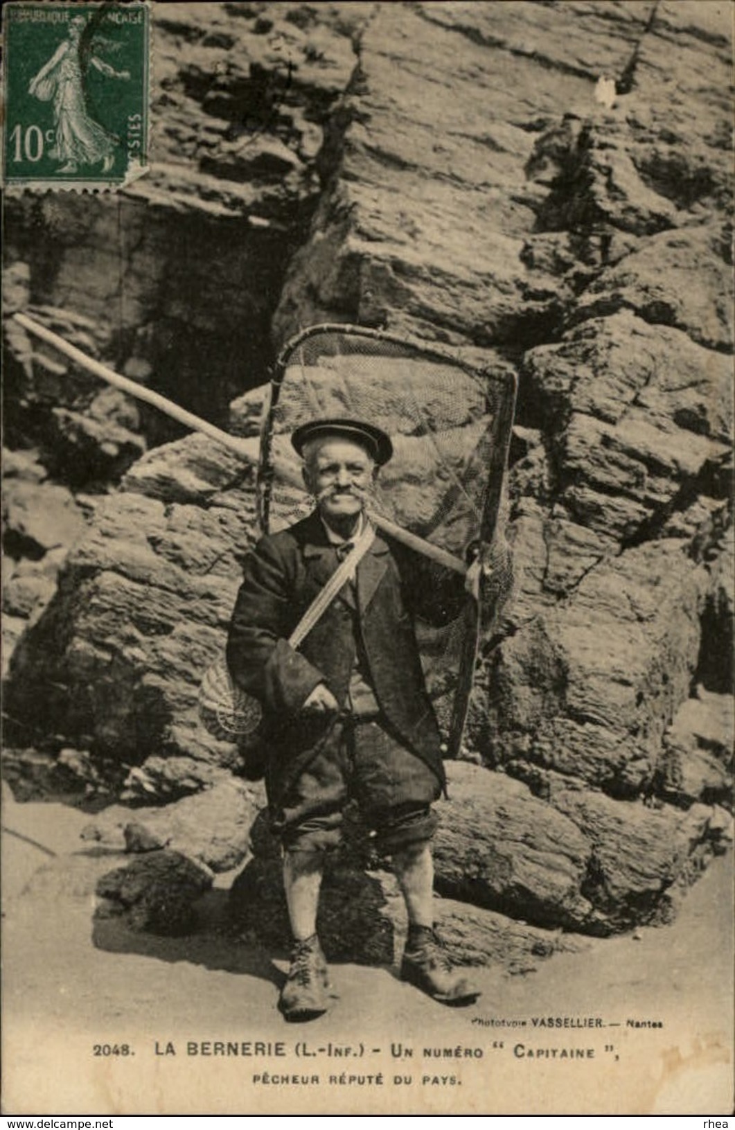 44 - LA BERNERIE-EN-RETZ - pêcheur