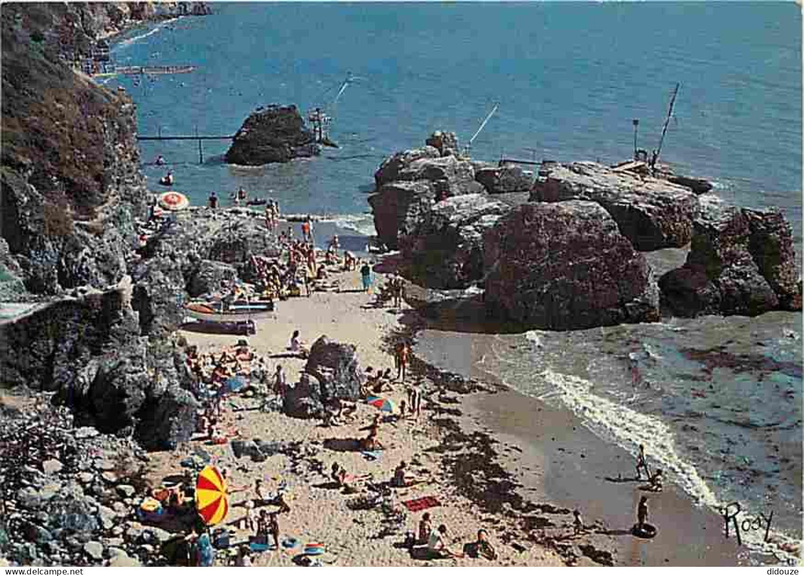 44 - La Bernerie en Retz - Plage et Côte de la Boutinardière - Flamme Postale - CPM - Voir Scans Recto-Verso