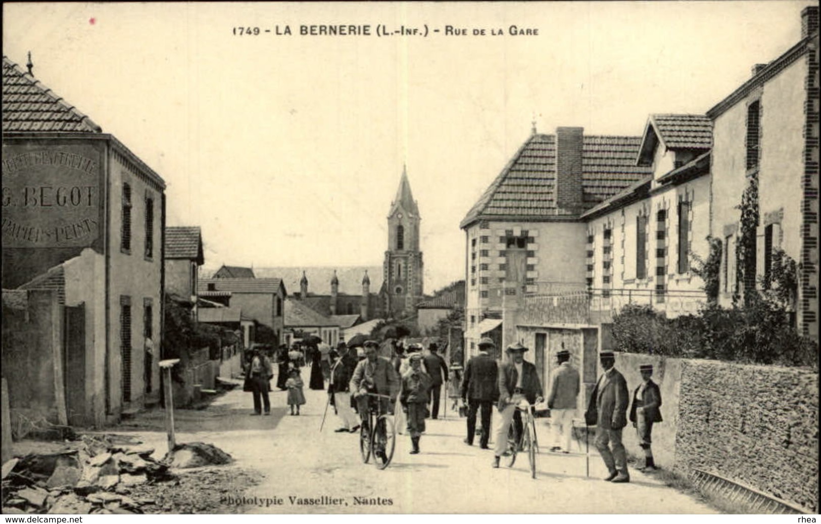 44 - LA BERNERIE-EN-RETZ - rue de la gare