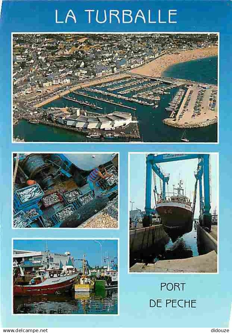 44 - La Turballe - Multivues - Bateaux - Flamme Postale - CPM - Voir Scans Recto-Verso