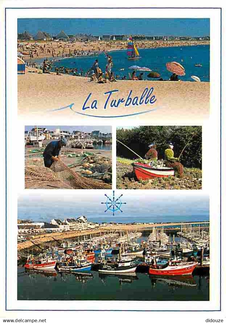 44 - La Turballe - Multivues - Plage - Bateaux - CPM - Voir Scans Recto-Verso