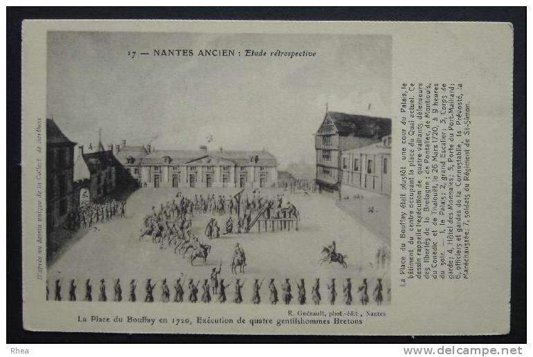 44 Nantes nantes ancien execution guillotine    D44D  K44109K  C44109C RH504079