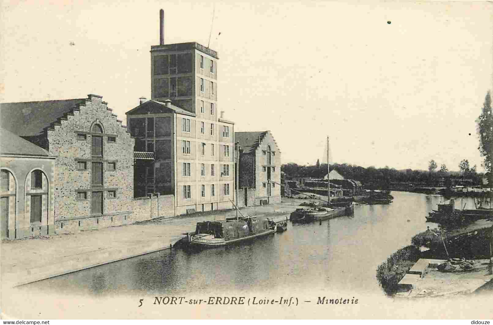 44 - Nort sur Erdre - Minoterie - CPA - Voir Scans Recto-Verso