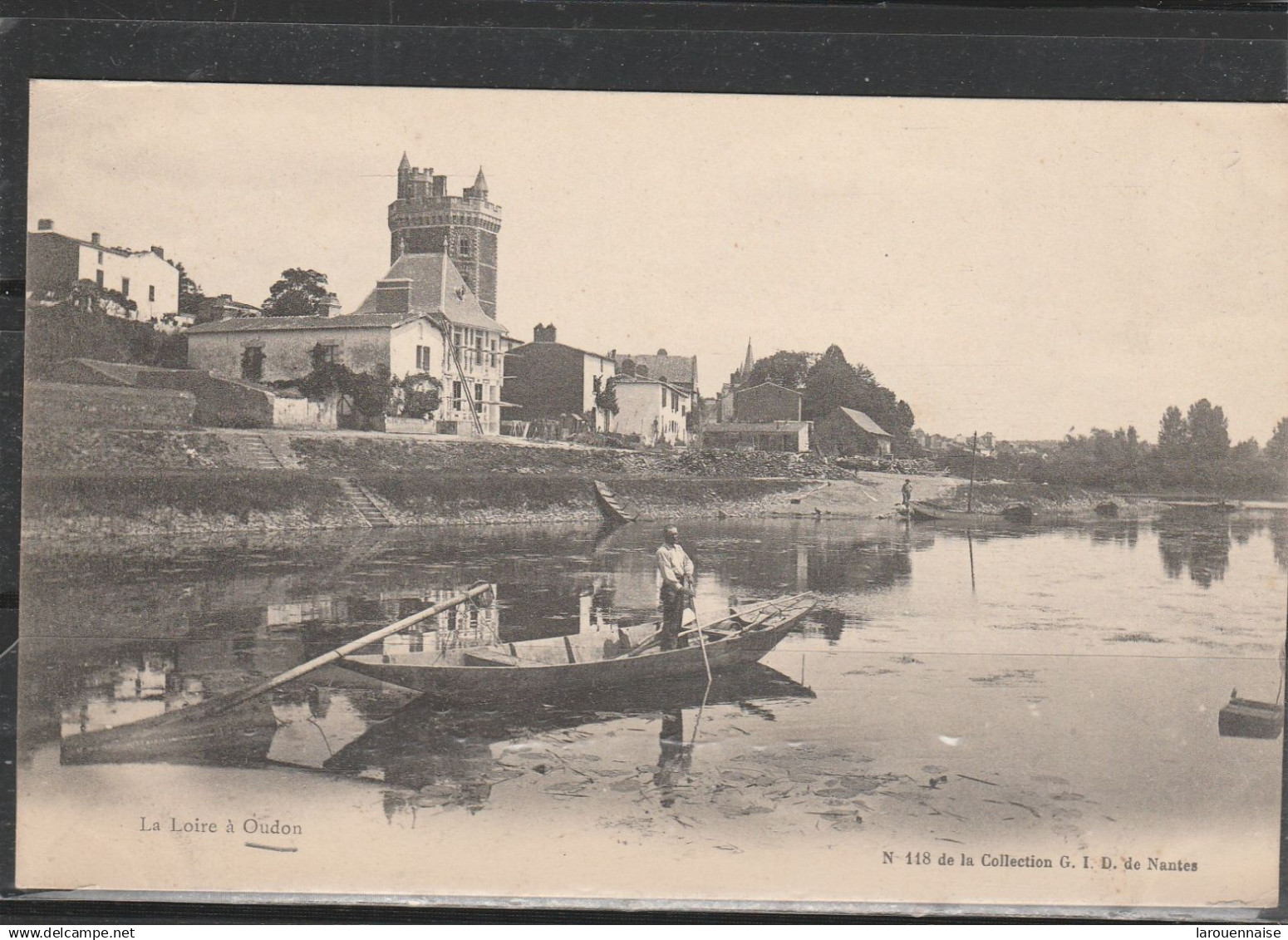 44 - OUDON - La Loire à Oudon