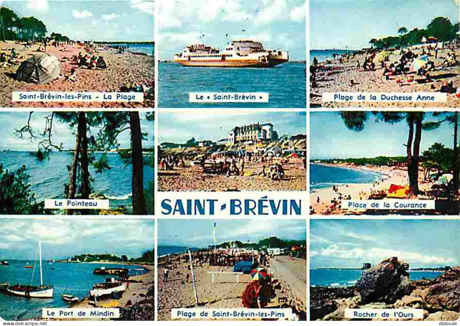 44 - Saint Brévin les Pins - Multivues - Plage - Le Bac - Bateaux - CPM - Voir Scans Recto-Verso