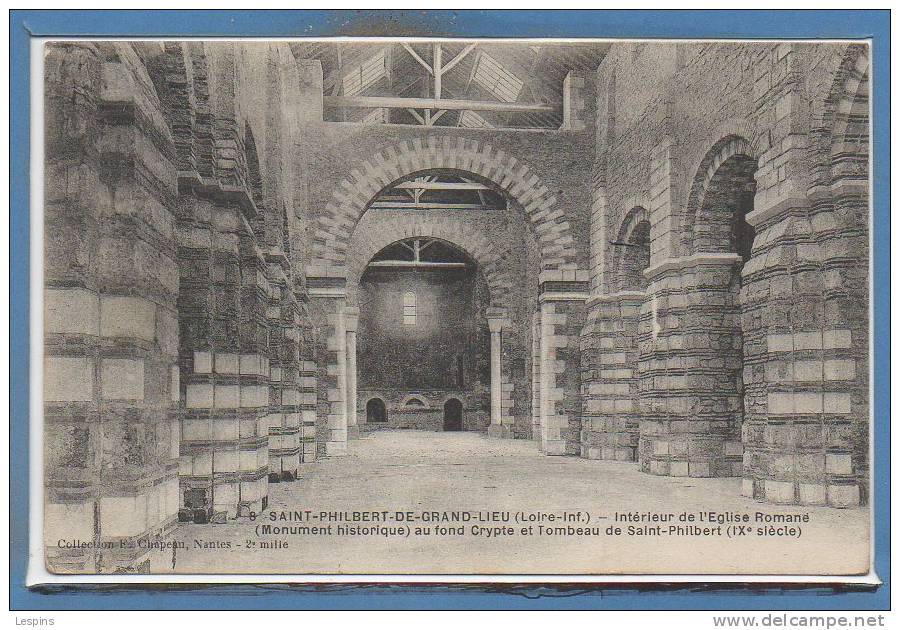 44 - SAINT PHILBERT de GRAND LIEU -- Intérieur de l'Eglise