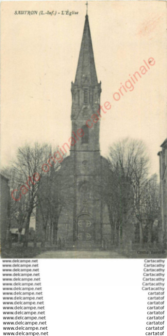44.  SAUTRON .  L'Eglise .