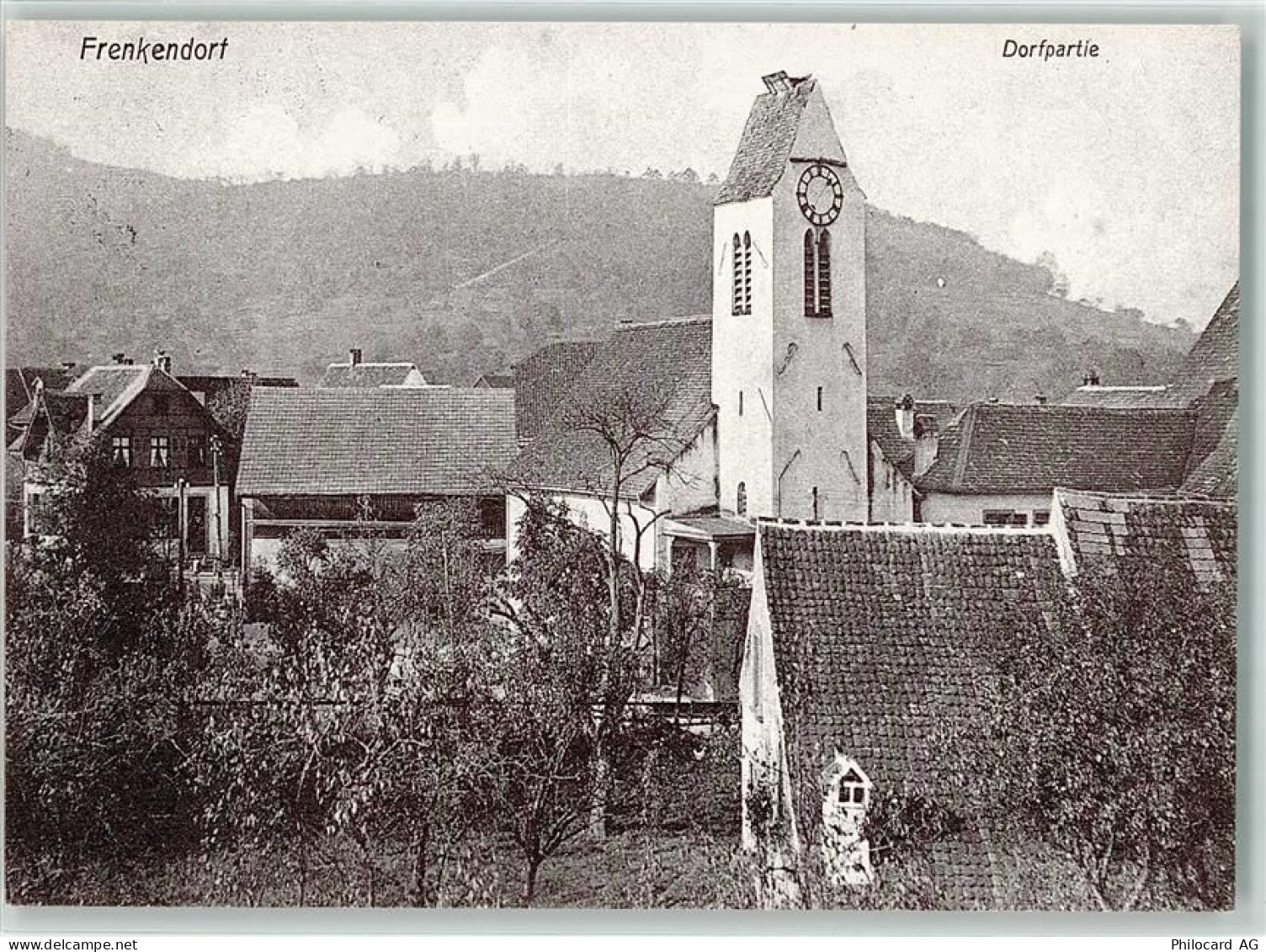 4402 Frenkendorf Ganzsache Kirche limitierte Auflage Karten Nr 0006 Seri... - 39374901