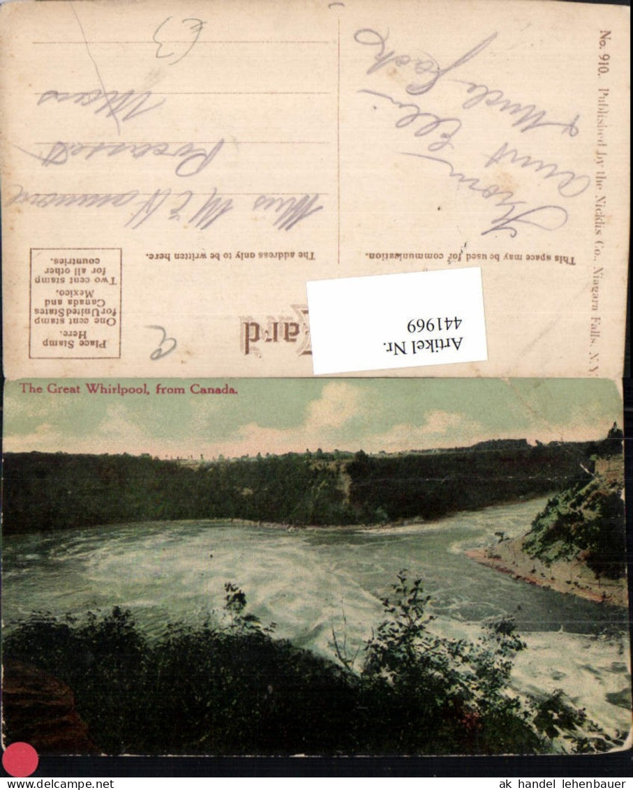 441969,Ontario Niagara Falls Great Whirlpool