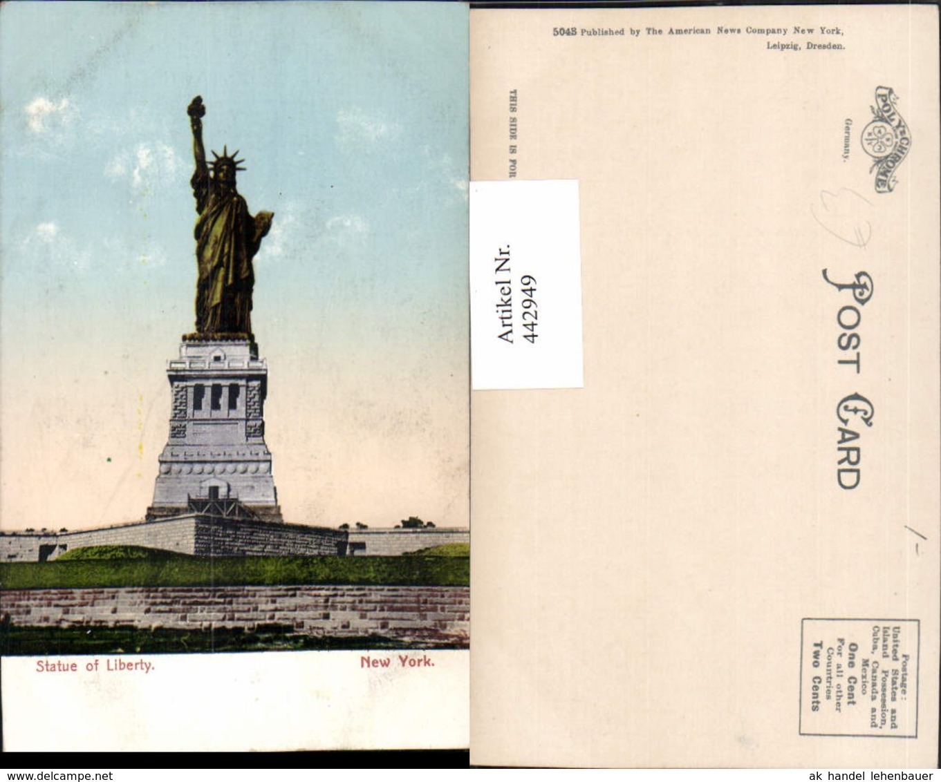 442949,New York Statue of Liberty Freiheitsstatue Statue