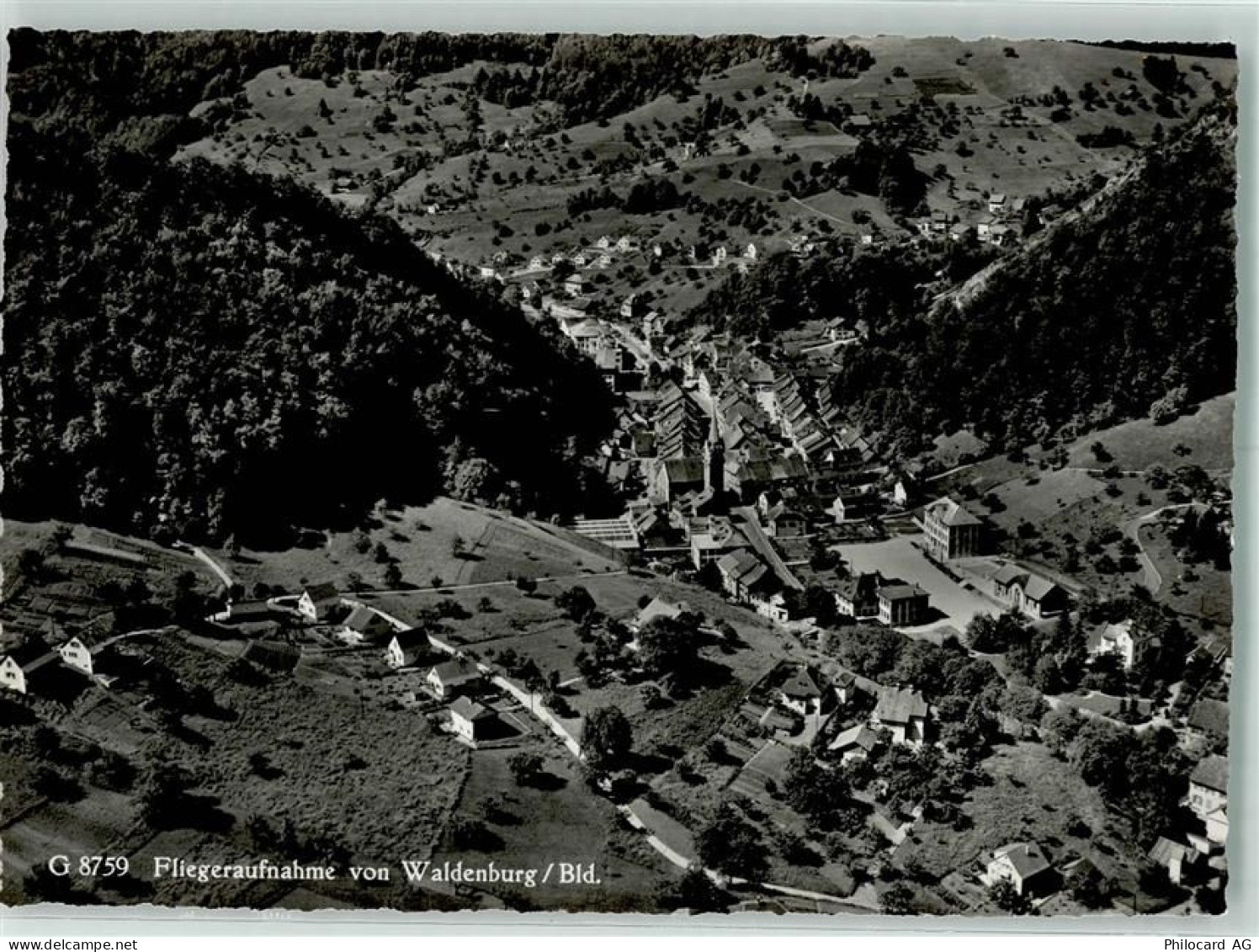 4437 Waldenburg - Fliegeraufnahme - 13146347