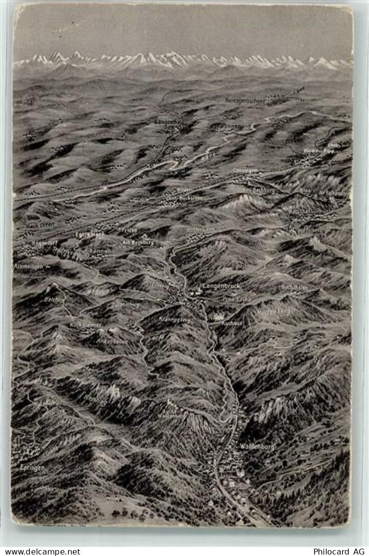 4437 Waldenburg - Reliefkarte - 10622036