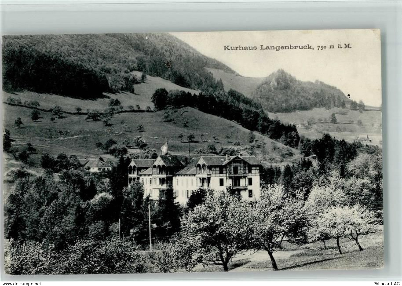 4438 Langenbruck 1912 - Kurhaus Langenbruck - 10193834