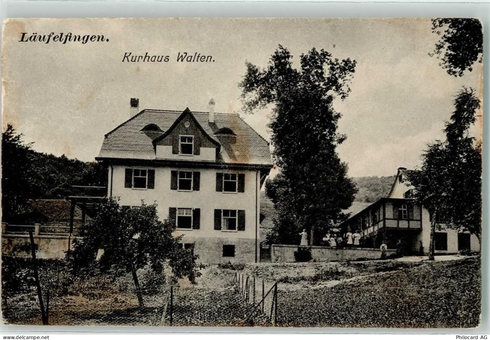 4448 Läufelfingen 1911 - Kurhaus Walten - 13901414