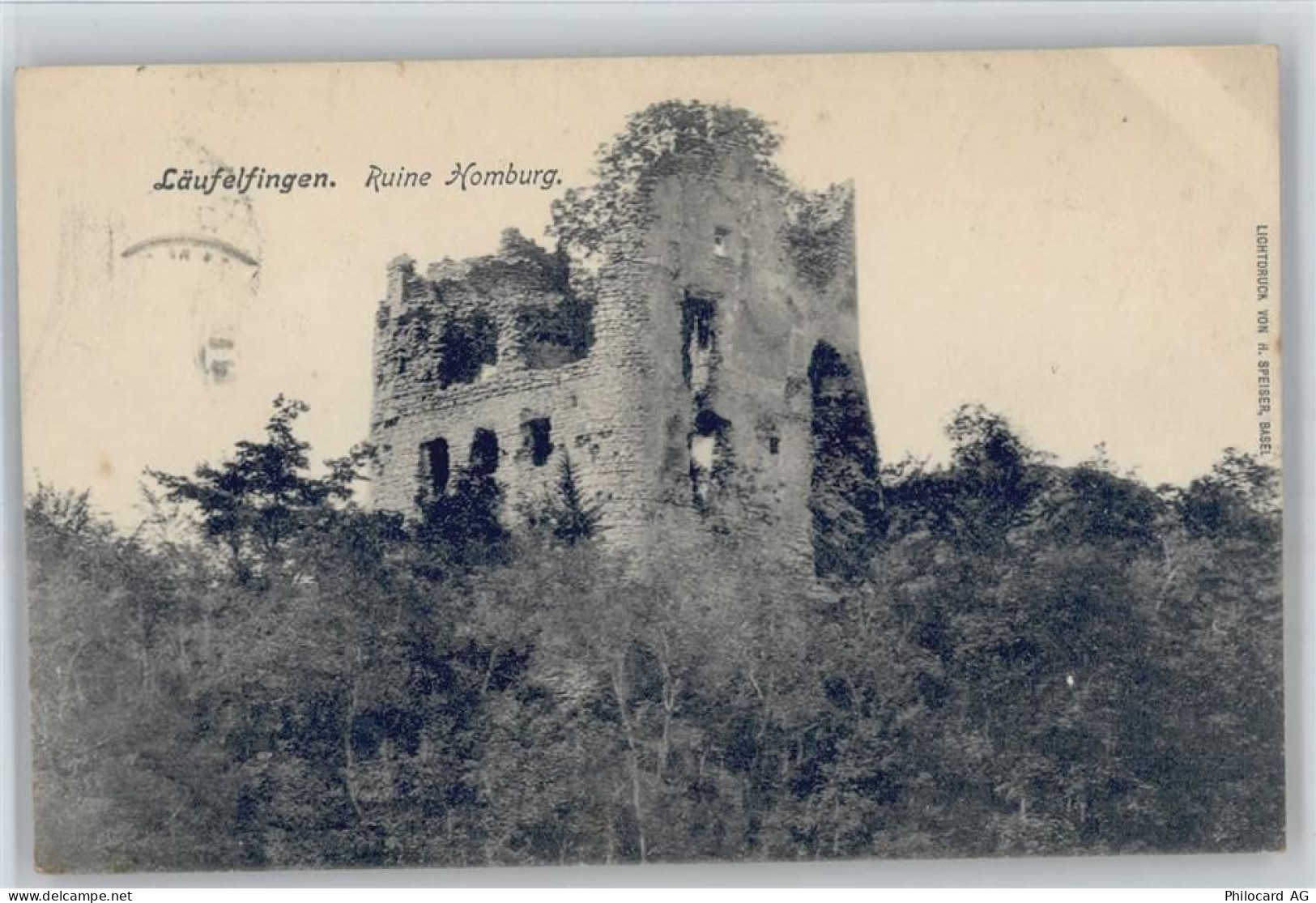 4448 Läufelfingen Dietisberg b. Läufelfingen - Ruine Homburg - 50435693