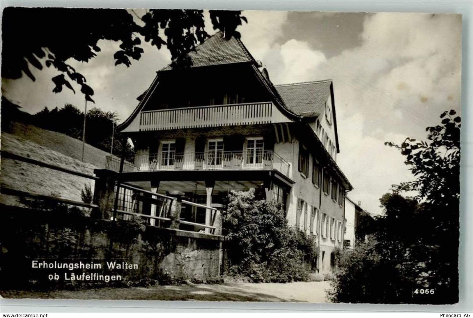 4448 Läufelfingen Foto AK Erholungsheim Walten - 13160232