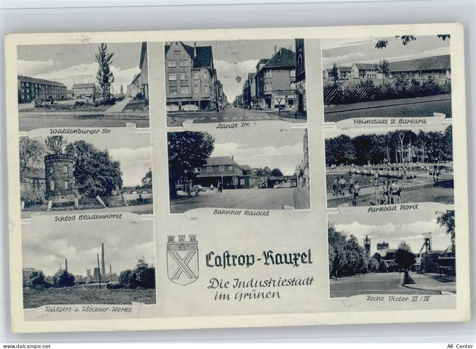 44575 W4620 Castrop-Rauxel - Waldenburger Straße Lange Straße Schloß Bla... - 13000311
