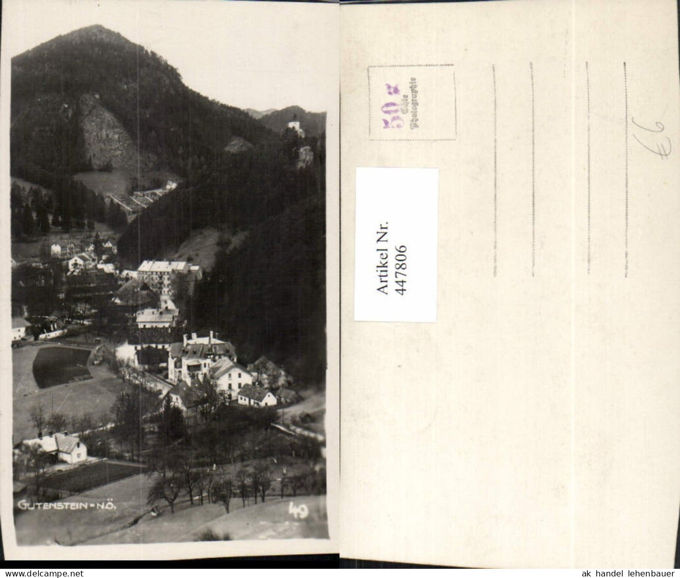 447806,Gutenstein Totale