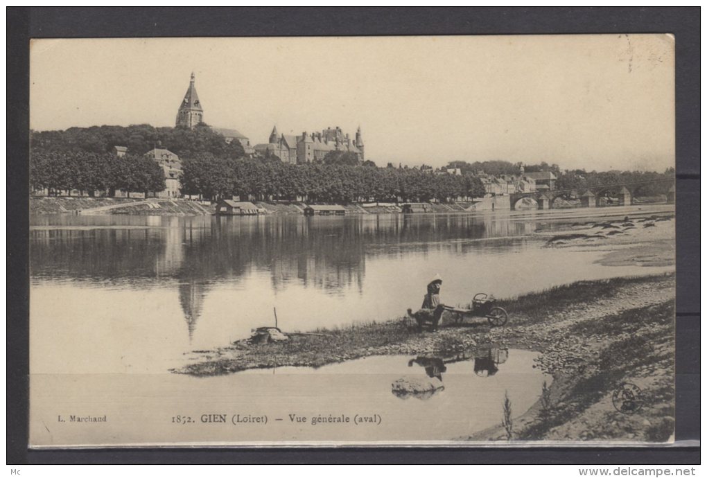 45 - Gien - Vue Générale ( Aval )