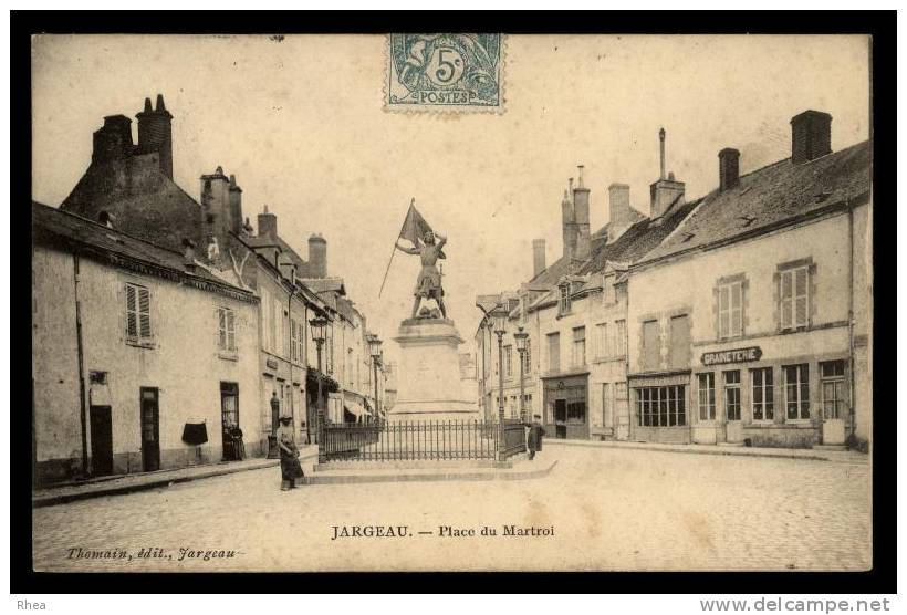 45 Jargeau jeanne d'arc statue D45D K45173K C45173C RH065074