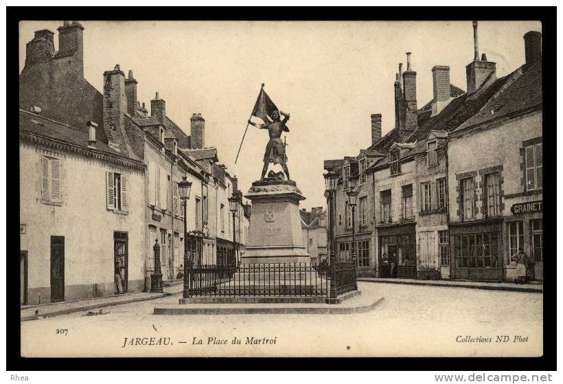 45 Jargeau jeanne d'arc statue D45D K45173K C45173C RH065082