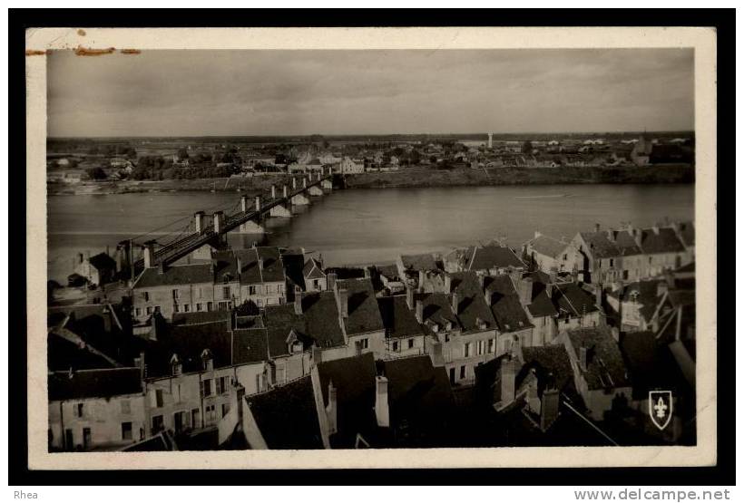 45 Jargeau vue aerienne D45D K45173K C45173C RH065087